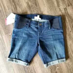 NWT Isabel Maternity Bermuda Shorts